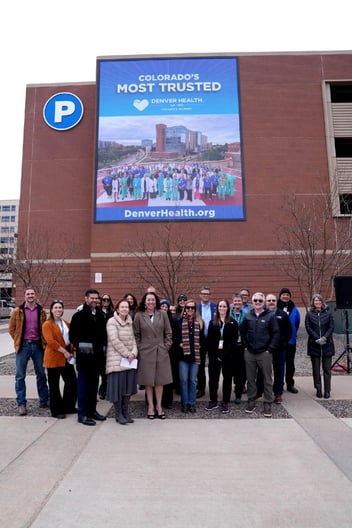 Large-Scale BannerFrameCLASSIC Installation at Denver Health