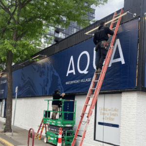 4-1-300x300 FASTSIGNS Kelowna Loves BannerFrame Classic and Lind SignSpring!