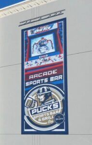Arcade-and-Sports-Bar-Banner-190x300 Tulsa Time! Durable BannerFrame Classic