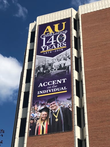 Ashland-University-SignSpring-BannerFrame-Classic Install Banners Better
