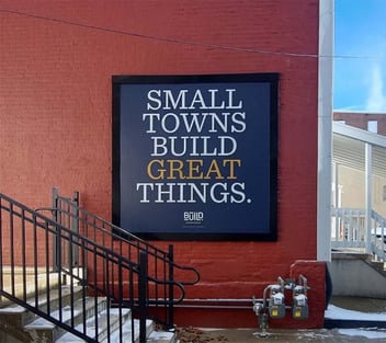 Wallscape Of The Week: Small Towns Build Great Things
