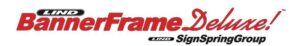 BannerFrame-Deluxe-logo-300x46 Lind Banner Frame DELUXE! Signage Displays the Upscale Way!