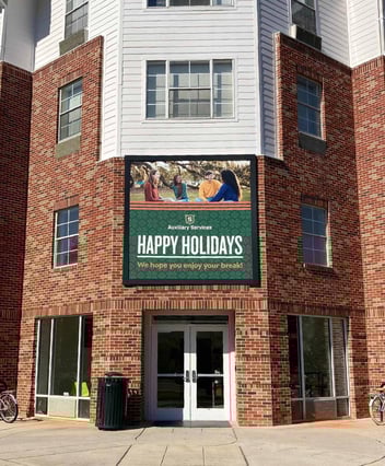 Wallscape of The Week: Seasons Change And Your Signs Can Too! Lind BannerFrameHINGE
