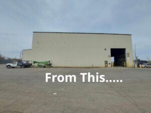 Bare-building-before-signage-300x225 Steel Your Face! Banner Hanging Systems for Metal Siding!