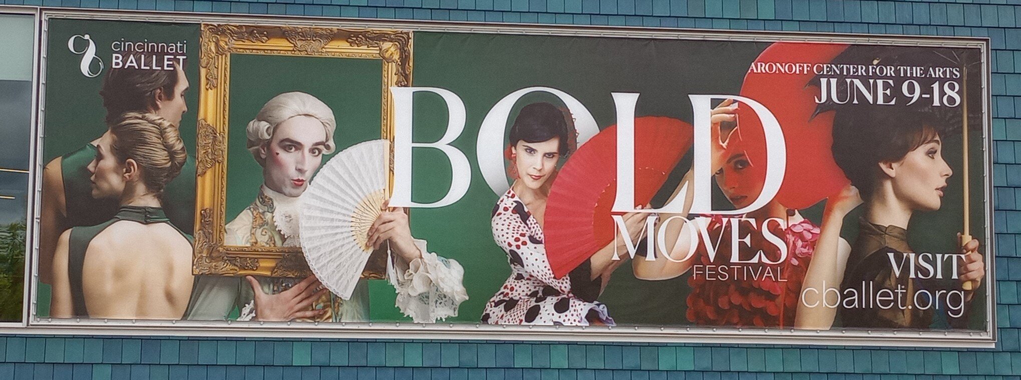 Bold-Moves-Banner-for-Cincinnati-Ballet-BannerFrame-Classic- Wallscape of the Week: Lind Performs Banner Ballet