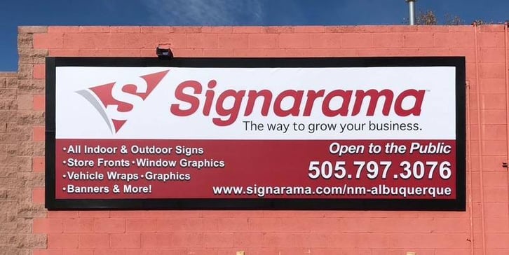 Lind-BannerFrame-Classic-8x24-Signarama Sick of Wrinkles?