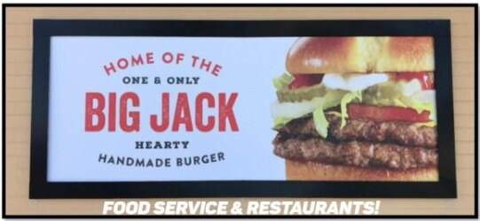 Lind-SignSpring-BannerFrame-Wallscape-Food-Service-Restaurants Put Your Walls to Work