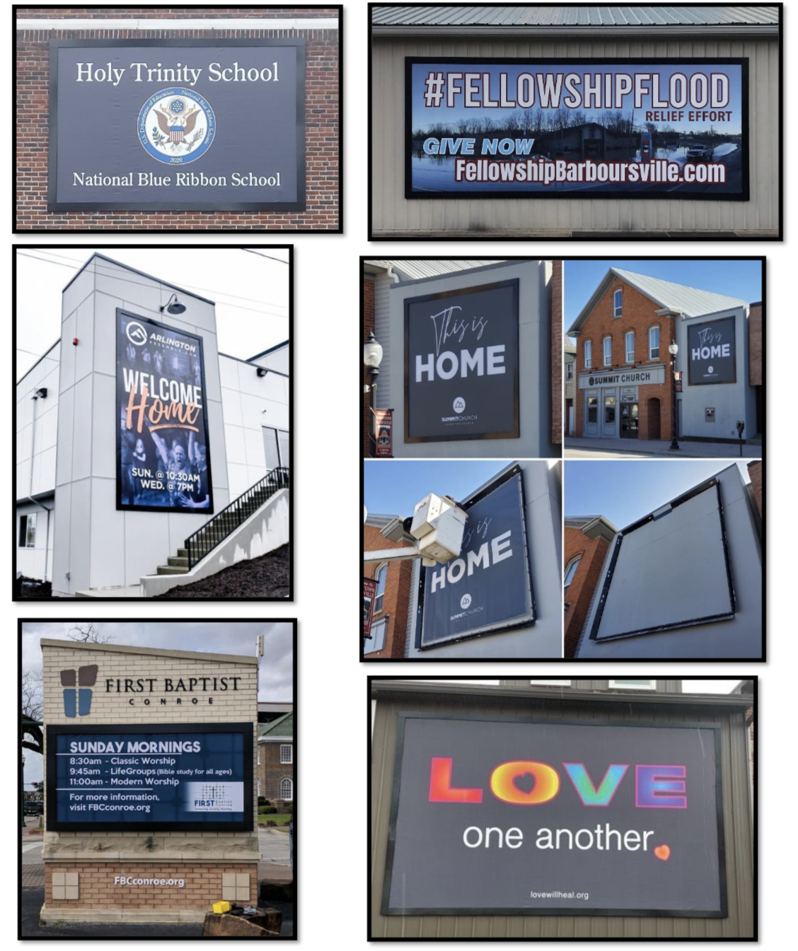 Lind_SignSpring_BannerFrame_Installation_Examples_Churches_Faith_Based_Organizations Are Your Clients Looking for A Sign?