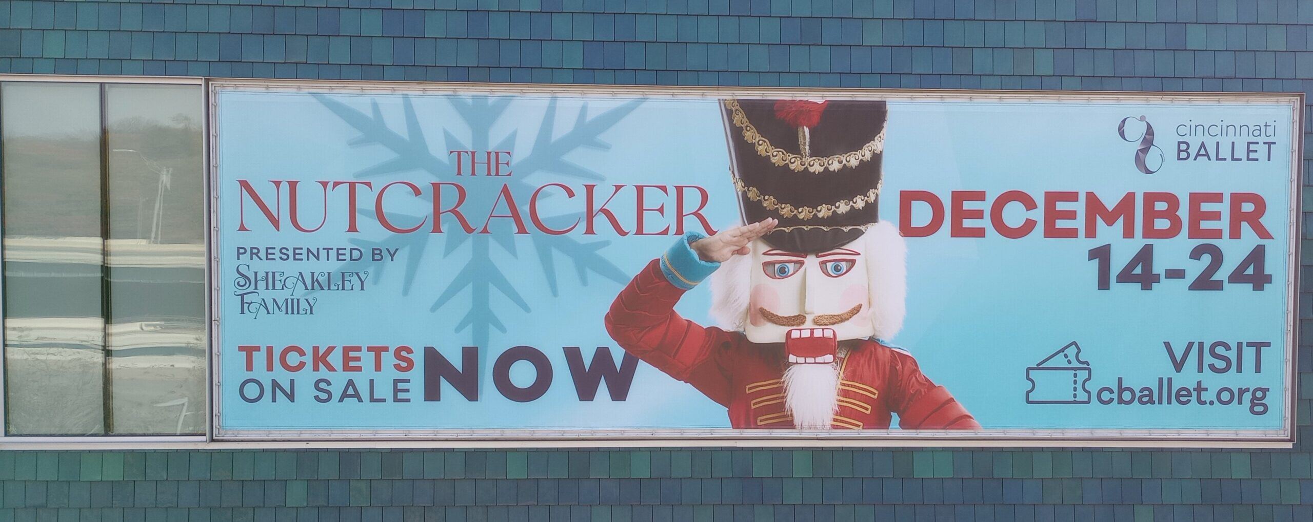 Nutcracker-Banner-for-Cincinnati-Ballet-Banner-Lind-Banner-Frame-Classic-scaled Wallscape of the Week: Lind Performs Banner Ballet