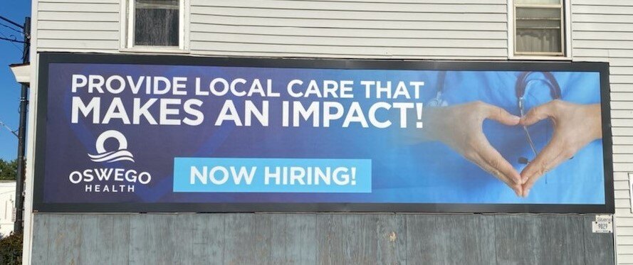 Oswego_Health_New_Banner_Frame_System_Lind_Sign_Spring_BannerFrame_Classic Out With the Old, In with the New: Lind SignSpring is Setting New Sign Expectations