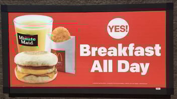 McDonald’s has BannerFrame for Breakfast