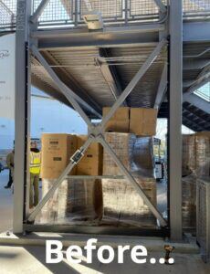 Shipping-boxes-behind-a-metal-structure-230x300 Out of Thin AIR! Hang Advertising Banners Everywhere!