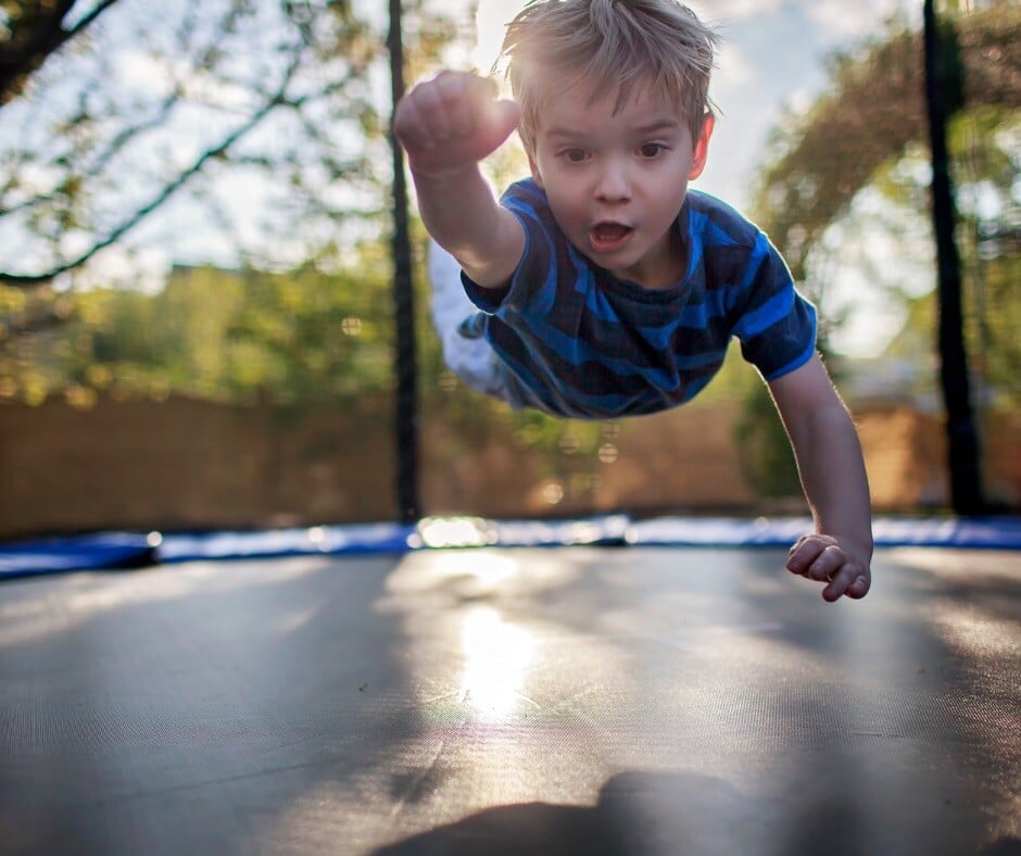 boy-on-a-trampoline Sign Guy Finds Inspiration In a Sam's Club