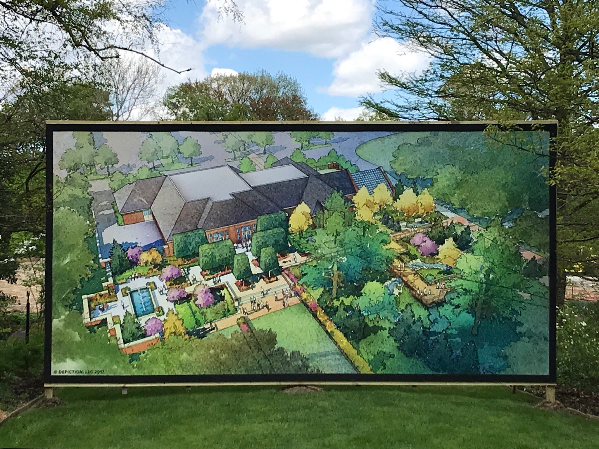 kingwood-center-gardens-remodel-wallscape-signspring-bannerframe-classic SignSpring Gets Civic