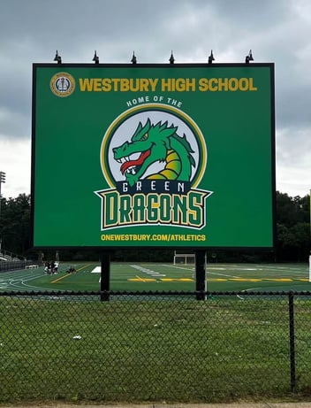 Scoreboard Signage Made Easy: J. Signs Uses Lind BannerFrame Classic