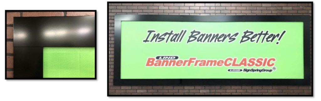 Signcomp Banner Frame What IS BannerFrameClassic? | Lind SignSpring