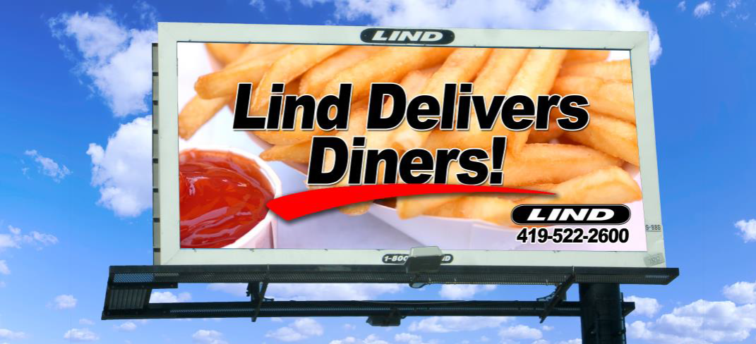 Lind Delivers Diners