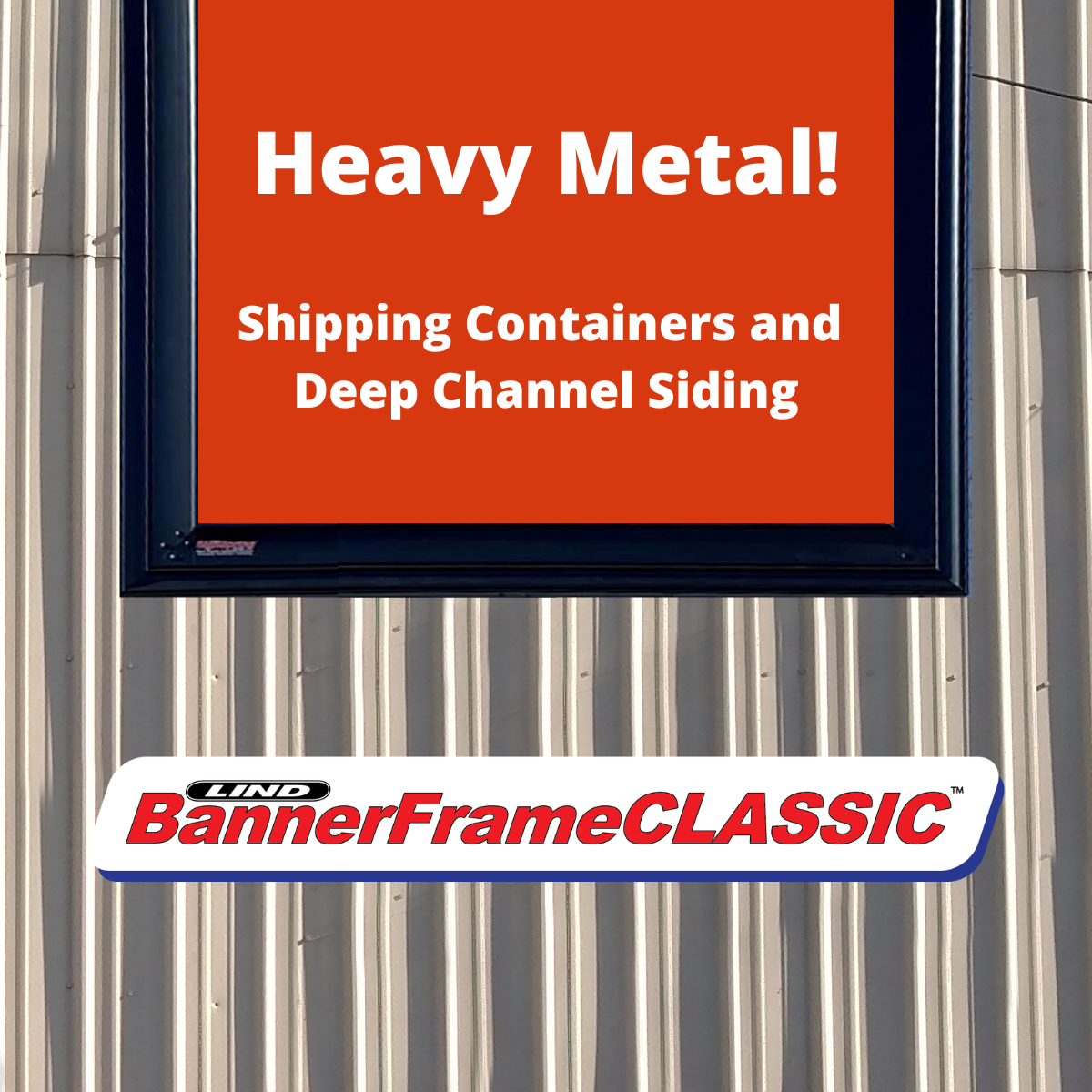 BannerFrame Classic sample image for Heavy Metal installations