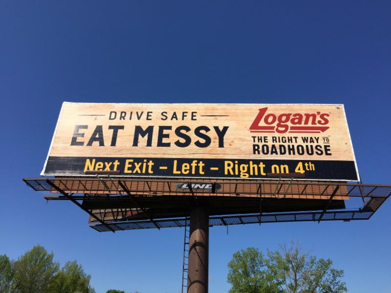 Lind_SignSpring_Banner_Frame_Outdoor_Logans_Eat_Messy What's Your Problem? Consider it Solved!