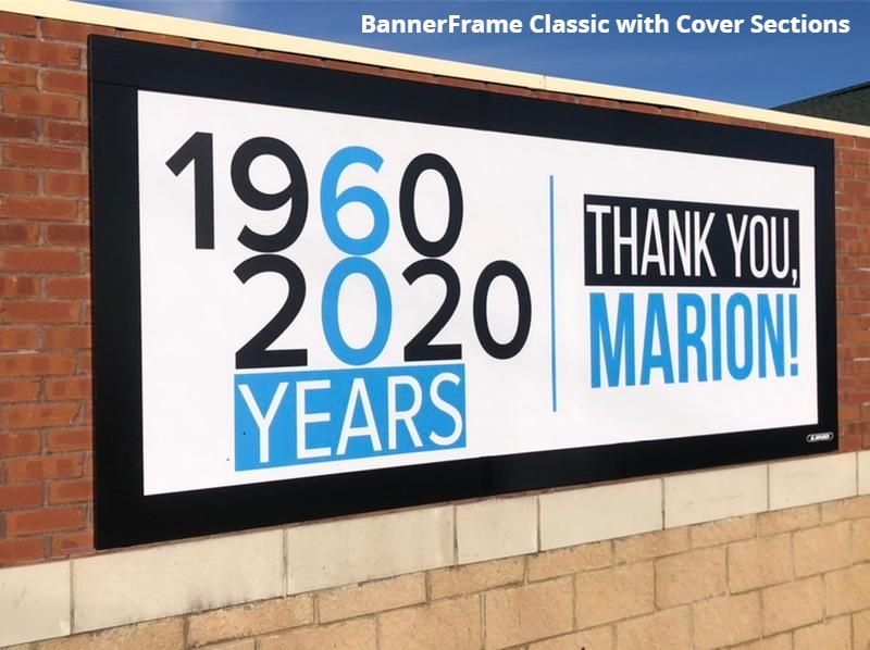 Lind_Sign_Spring_Thank_You_Marion_BannerFrame_With_Covers Tight as a Hollywood Facelift! Lind SignSpring Banners are Refacing the Sign Industry