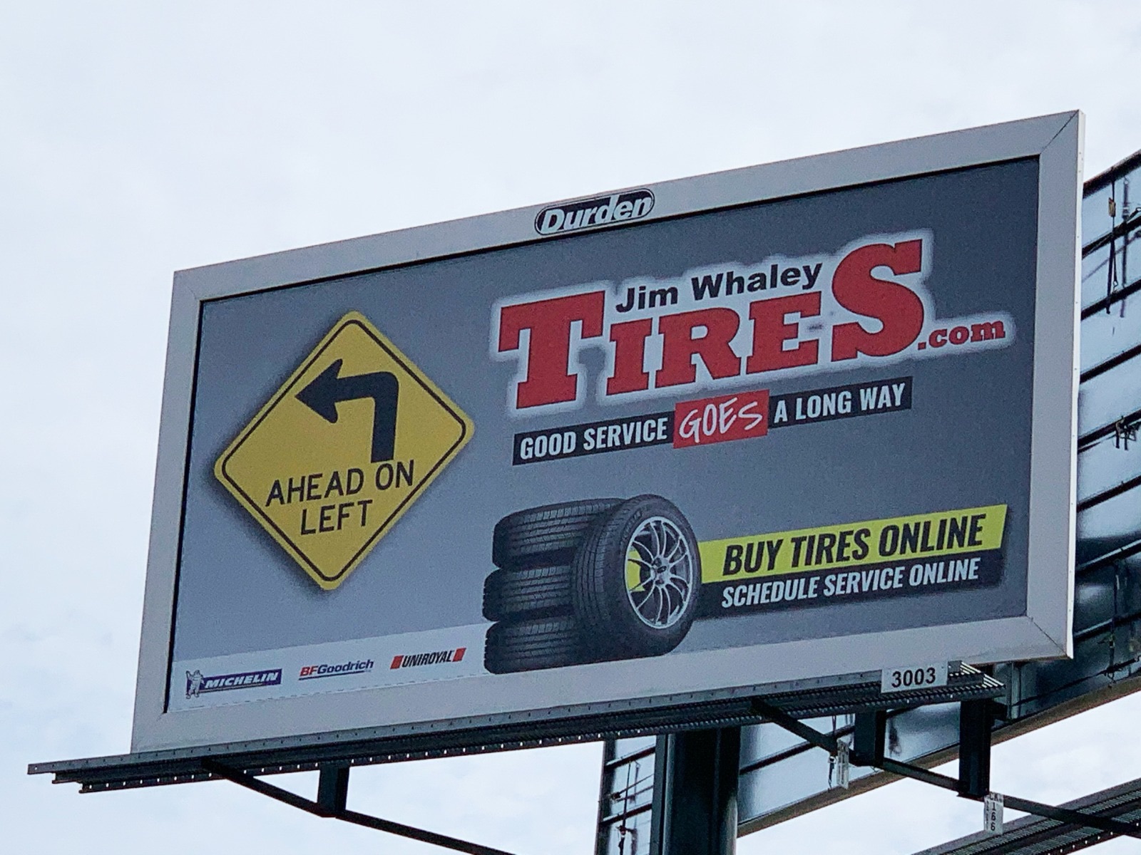 Durden-sign-conversion-jim-whaley-tires-billboard-insider-lind-signspring Durden Converts 365 Signs from Rods to Springs