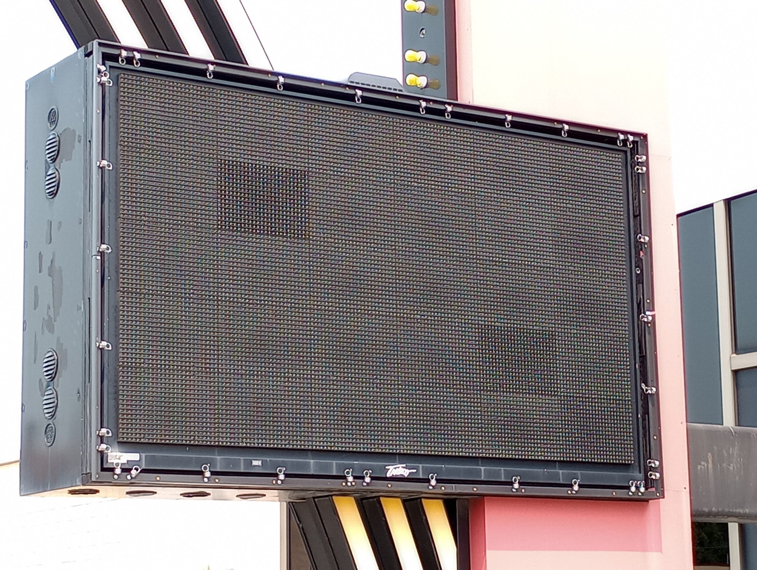 Renaissance-Theatre-Broken-Digital-Problem-Solved-BannerFrame-CLASSIC-frame-installed-scaled When A Digital Sign Goes Bad, It's Time to Go Old School