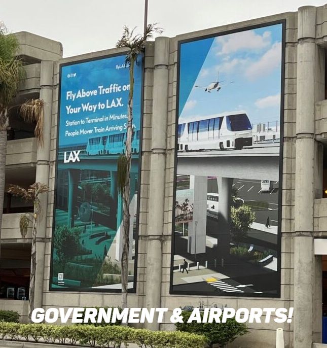 Lind-SignSpring-BannerFrame-Wallscape-Government-Airports-Transportation Put Your Walls to Work