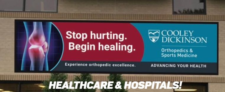 Lind-SignSpring-BannerFrame-Wallscape-HealthCare-Hospitals Put Your Walls to Work