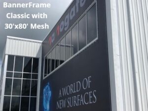 BannerFrame-Classic-with-30-x-80-mesh-poster-300x225 Lind SignSpring: Signage Display Wallscapes on Your Request!