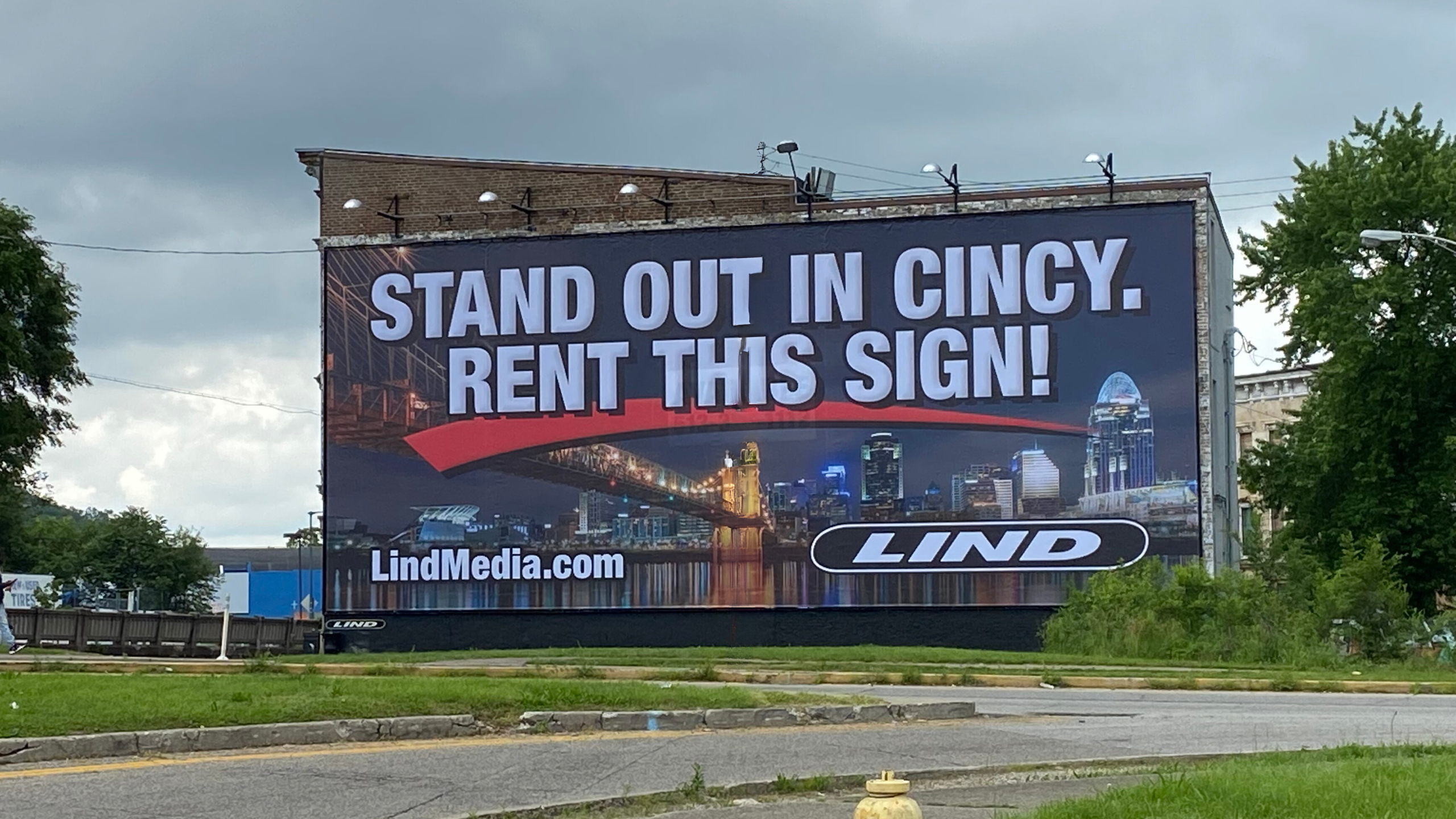 Stand out in Cincy Lind Sign