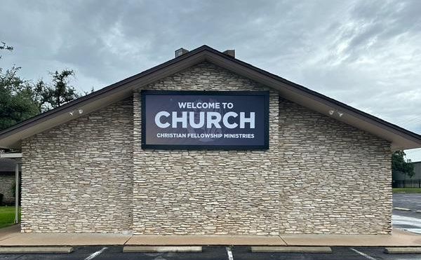 welcome to church sign